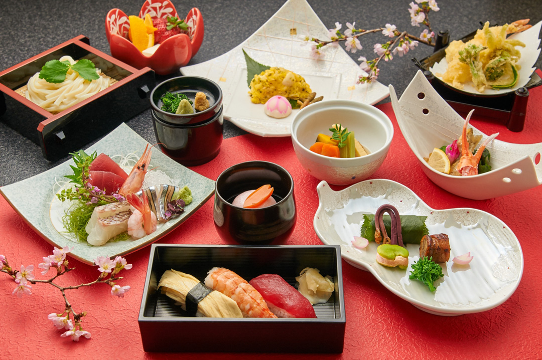 料亭で行う還暦祝いの食事会イメージ